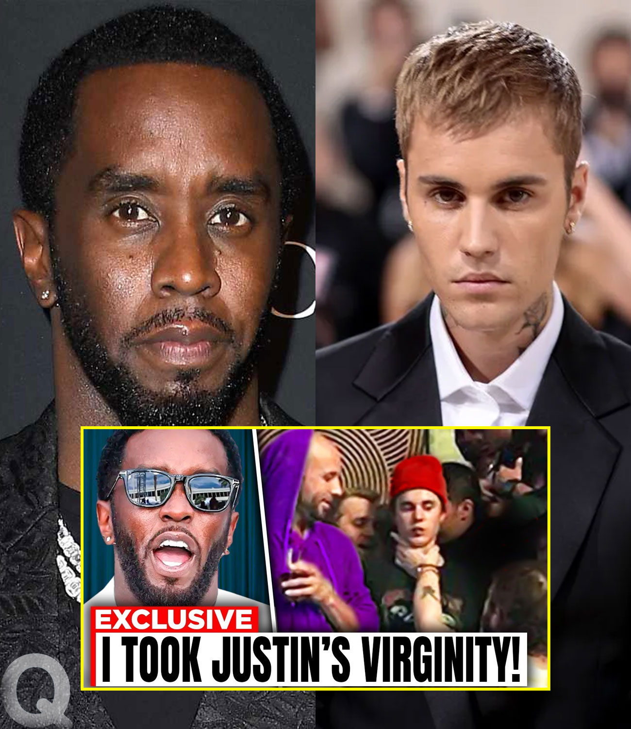 Diddy ADMITS P!MPING Justin Bieber For $50M At FREAKOFF Parties.Q - News