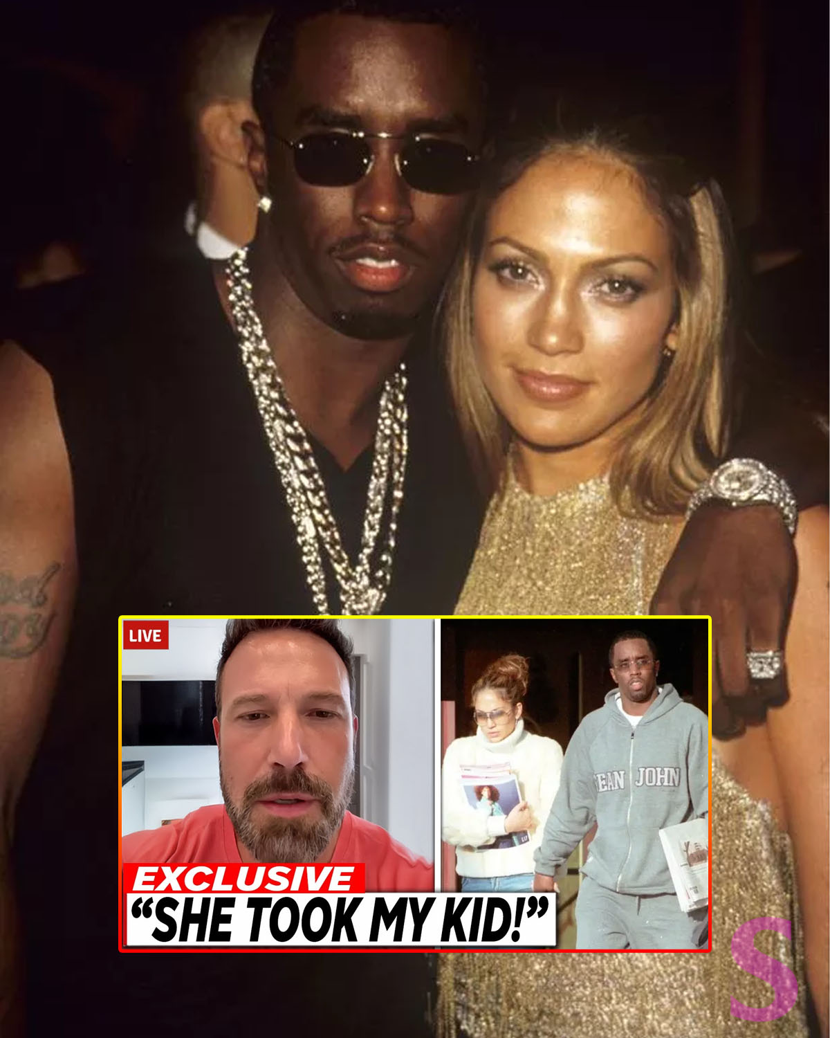 Ben Affleck & CNN Team Up & LEAK NEW VIDEO Of Diddy & J-Lo In Tunnels ...