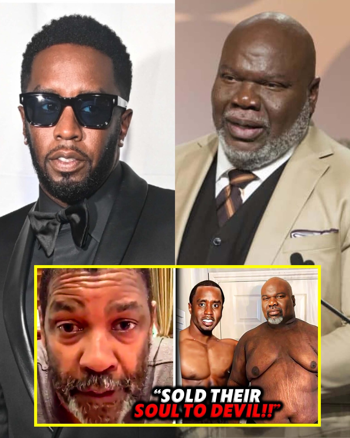 (VIDEO) 7 MINUTES AGO: Denzel Washington WARNING US About T.D Jakes And ...