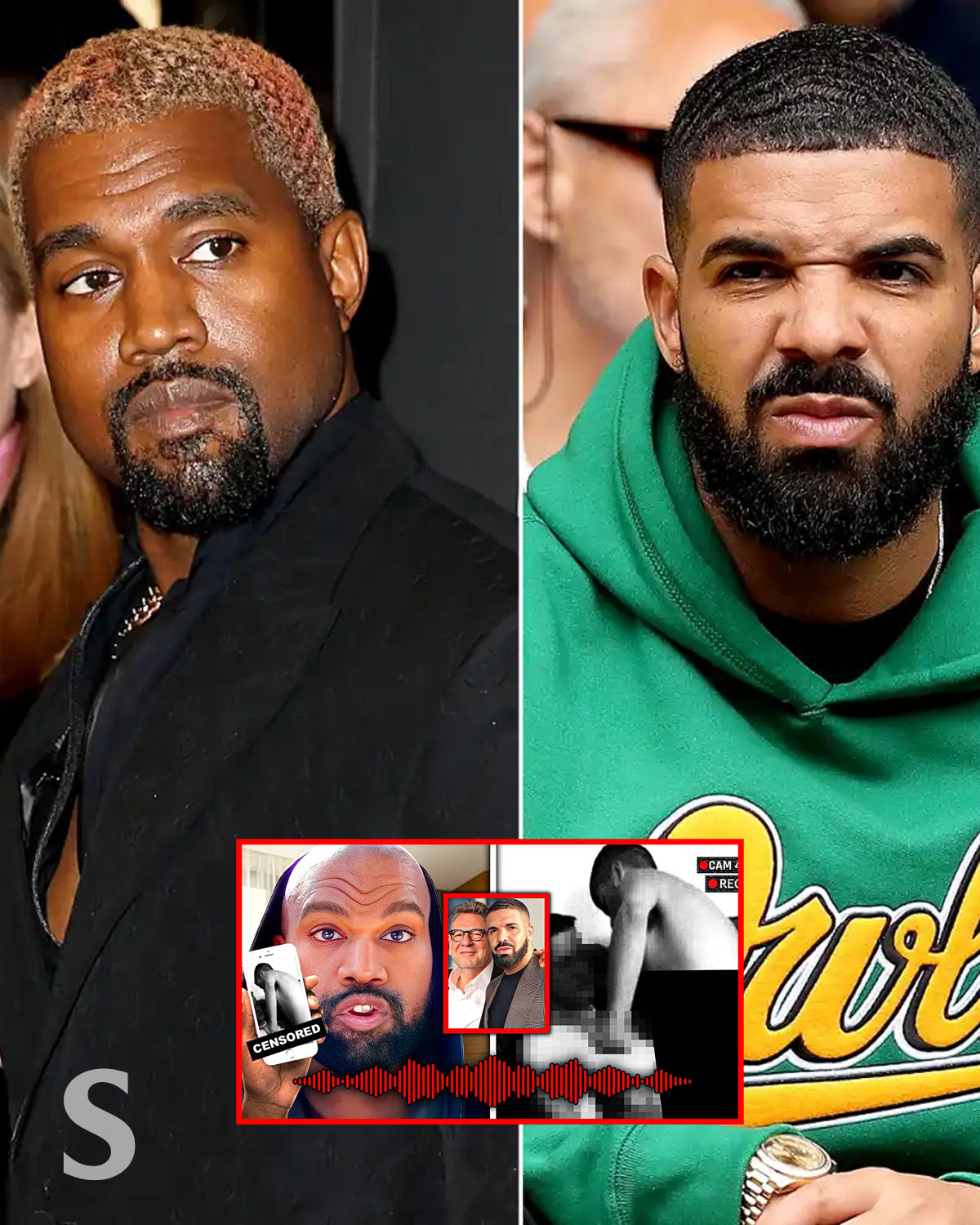 Kanye West LEAKS Proof Of Drake & Lucian Grainge’s Nasty G@Y FREAK0ffs ...