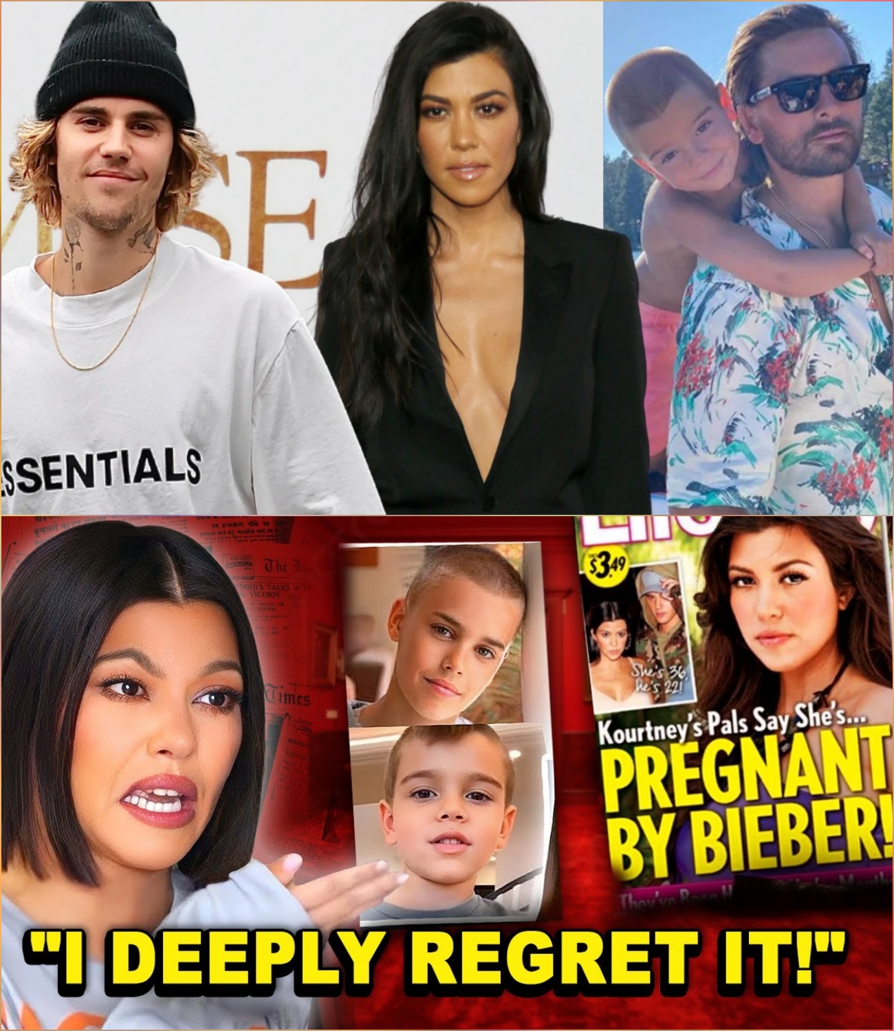 THE SHOCKING TRUTH! Kourtney Kardashian finally admits that Justin ...