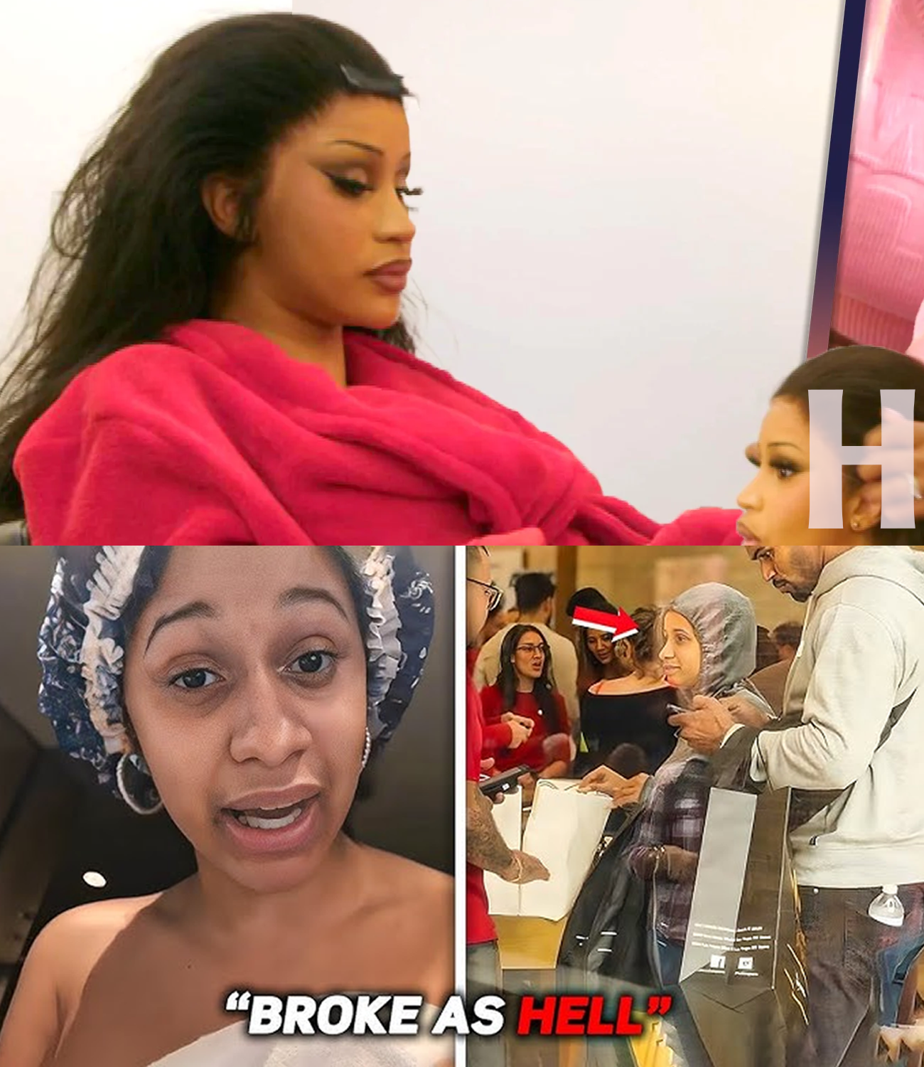 Cardi B's MELTDOWN Rapper Left PENNILESS And Crying After Label ...